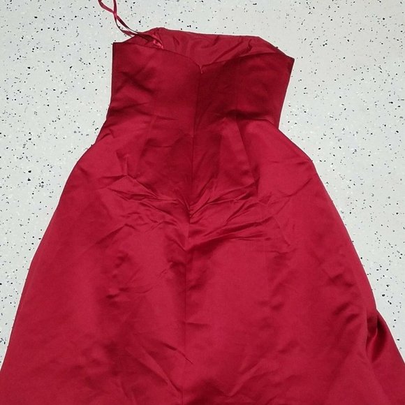 Michaelangelo Formal Dress ~ Long ~ Sz 6 ~ Red - Picture 7 of 8